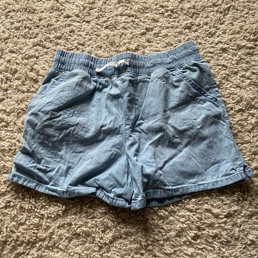 Cat & Jack Women's Light Blue High Waist Shorts